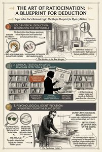 The Foundations of Detective Fiction Infographic